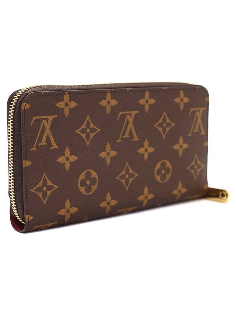 Louis Vuitton Zipper Wallet Round Monogram Zippy Long